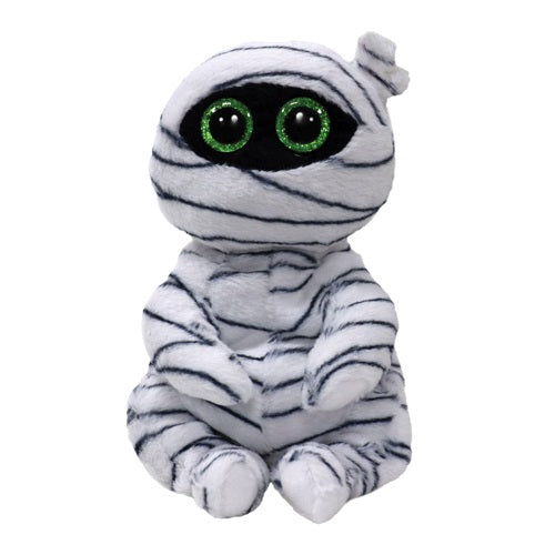 TY BEANIE BELLIES REG HALLOWEEN TATTERS MUMMY WHITE BELLY