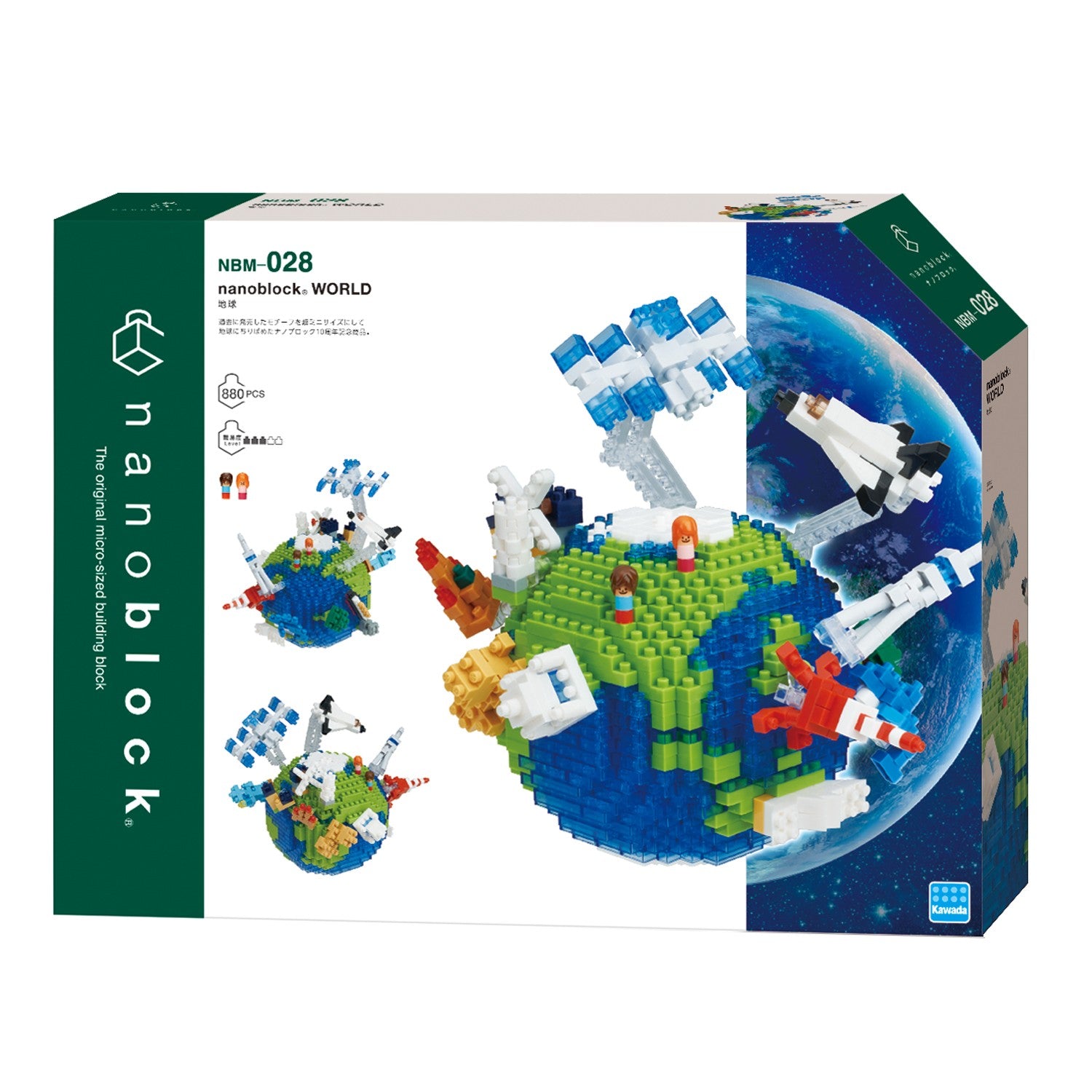 NANOBLOCK THE WORLD 028 - Toyworld Frankston