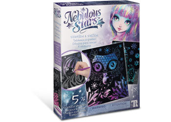 NEBULOUS STARS - SCRATCH ART - Toyworld Frankston