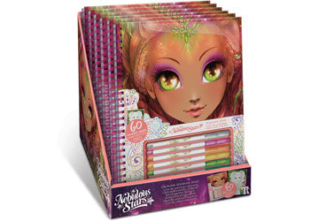 NEBULOUS STARS - COLOURING BOOK - CALMING PAGES - Toyworld Frankston