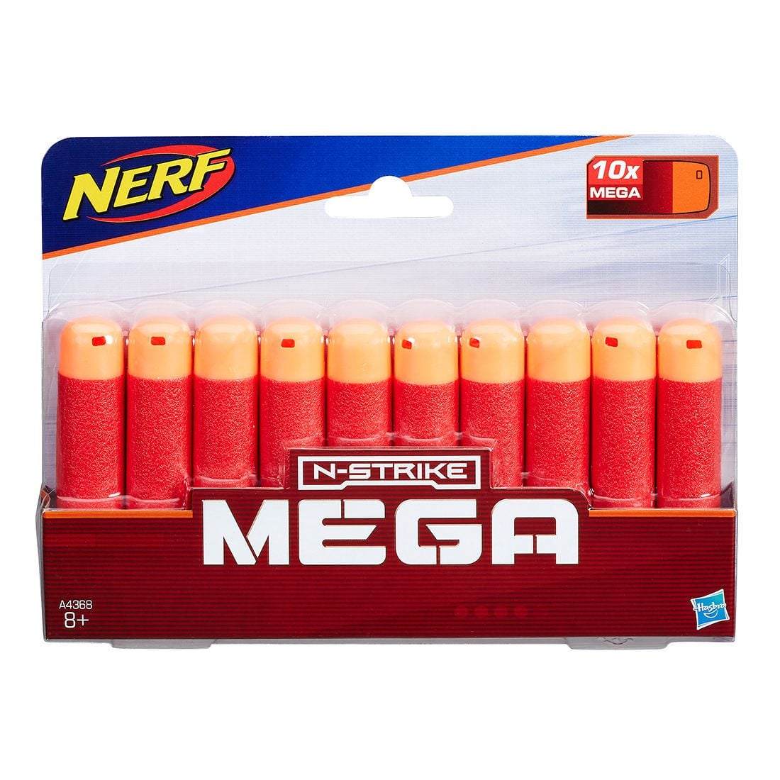 NER NSTRIKE ELITE MEGA 10 DART REFILL - Toyworld Frankston