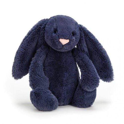 BASHFUL NAVY BUNNY MEDIUM - Toyworld Frankston