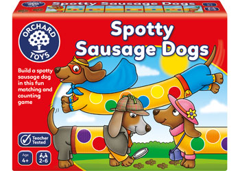 ORCHARD TOYS SPOTTY SAUSAGE DOGS - Toyworld Frankston