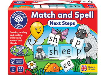 ORCHARD GAME - MATCH & SPELL NEXT STEPS | ORCHARD TOYS | Toyworld Frankston