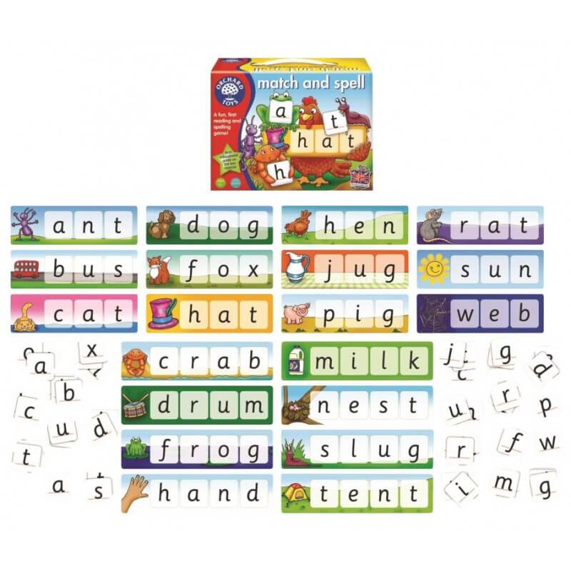 ORCHARD GAME - MATCH AND SPELL | ORCHARD TOYS | Toyworld Frankston