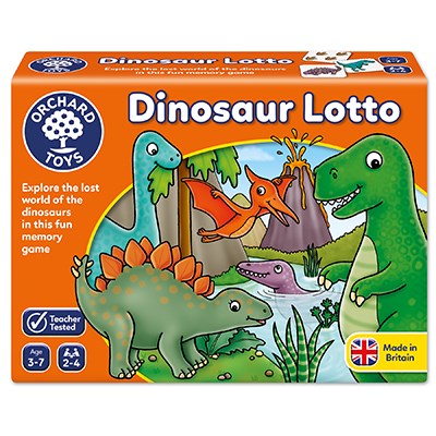 ORCHARD GAME - DINOSAUR LOTTO | ORCHARD TOYS | Toyworld Frankston