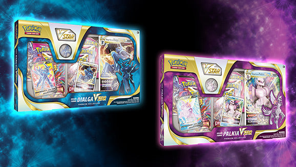 POKEMON ORIGIN FORME PALKIA/DIALGA VSTAR PREMIUM COLLECTION - Toyworld Frankston