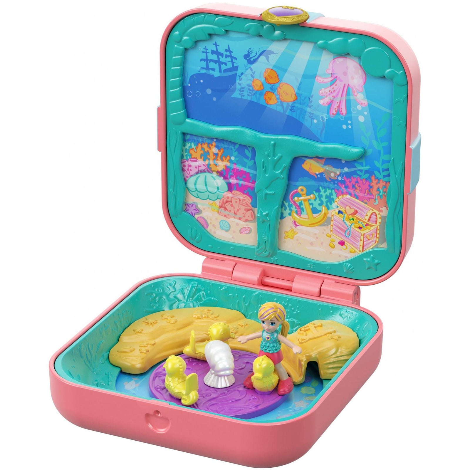 POLLY POCKET HIDDEN HIDEOUTS - MERMAID COVE - Toyworld Frankston