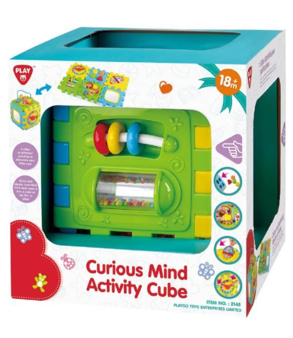 PLAYGO CURIOUS MIND ACTIVITY CUBE - Toyworld Frankston
