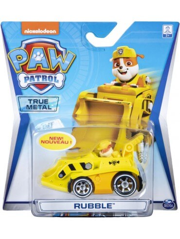 PAW PATROL METAL VEHICLE MIGHTY PUPS ASSORTMENT RUBBLE - Toyworld Frankston