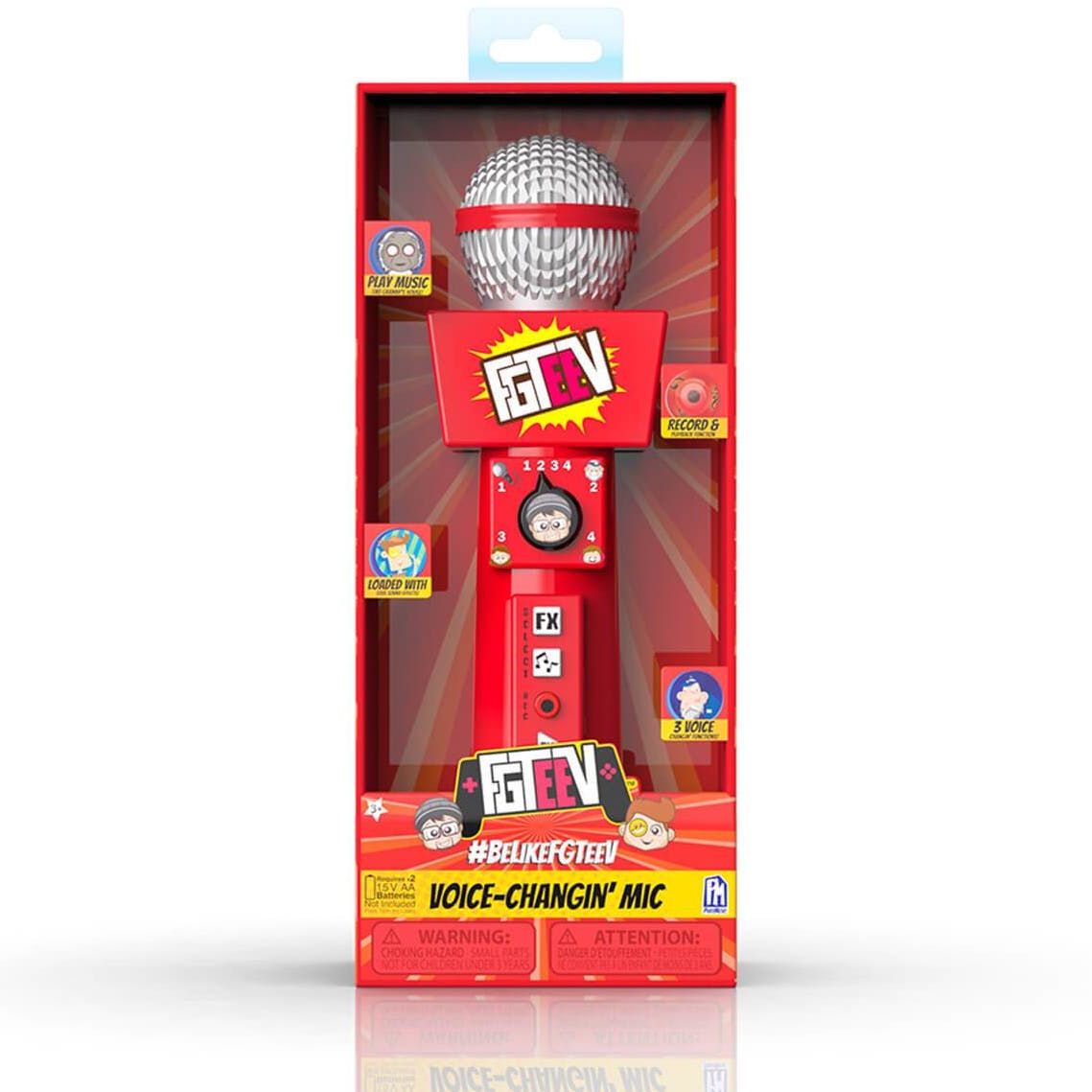 FGTEEV - BE LIKE FGTEEV MICROPHONE - Toyworld Frankston