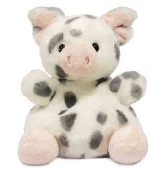 PALM PALS - PIGGLES SPOTTED PIGLET 5" PLUSH - Toyworld Frankston