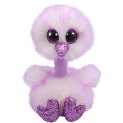 BEANIE BOOS PINK OSTRICH REG - Toyworld Frankston