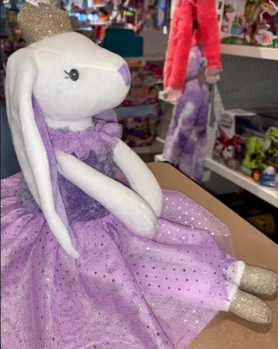 BUNNY PRINCESS PURPLE DRESS - Toyworld Frankston