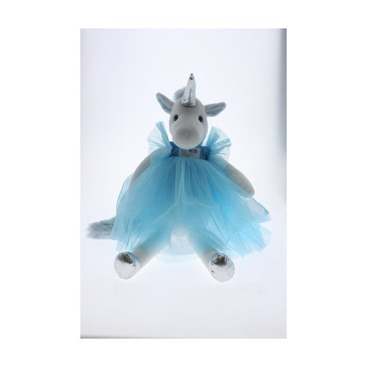 PLUSH BLUE UNICORN - Toyworld Frankston