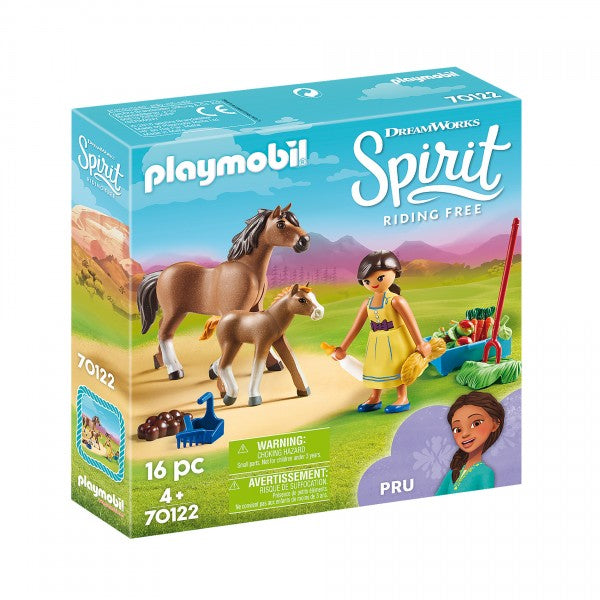 PLAYMOBIL - PRU WITH HORSE AND FOAL - Toyworld Frankston