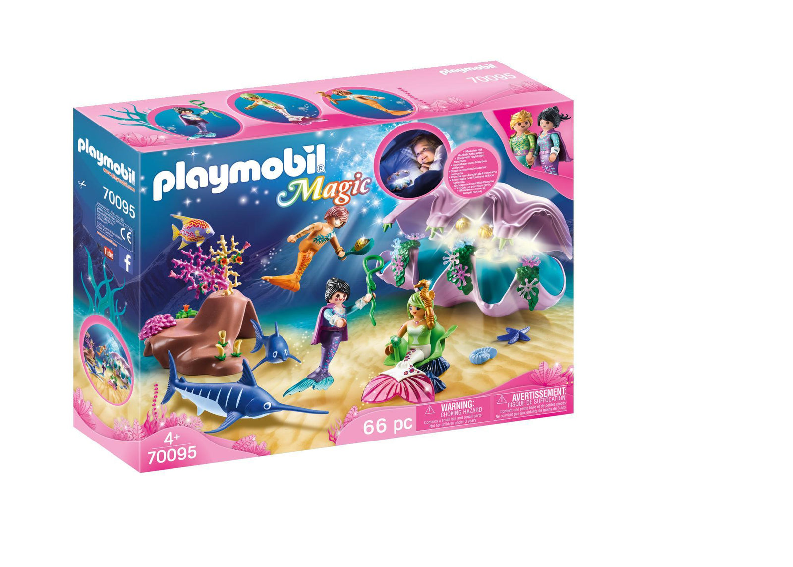 PLAYMOBIL PEARL SHELL NIGHTLIGHT - Toyworld Frankston
