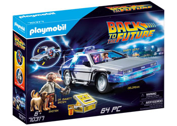 PLAYMOBIL BACK TO THE FUTURE DELOREAN - Toyworld Frankston