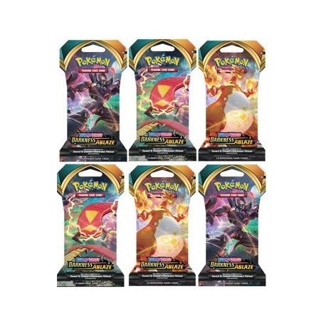 POKEMON TCG SWORD AND SHIELD - DARKNESS ABLAZE BLISTER - Toyworld Frankston