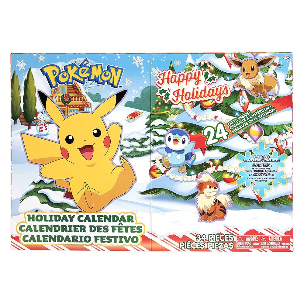 POKEMON BATTLE FIGURE HOLIDAY CALENDER - Toyworld Frankston