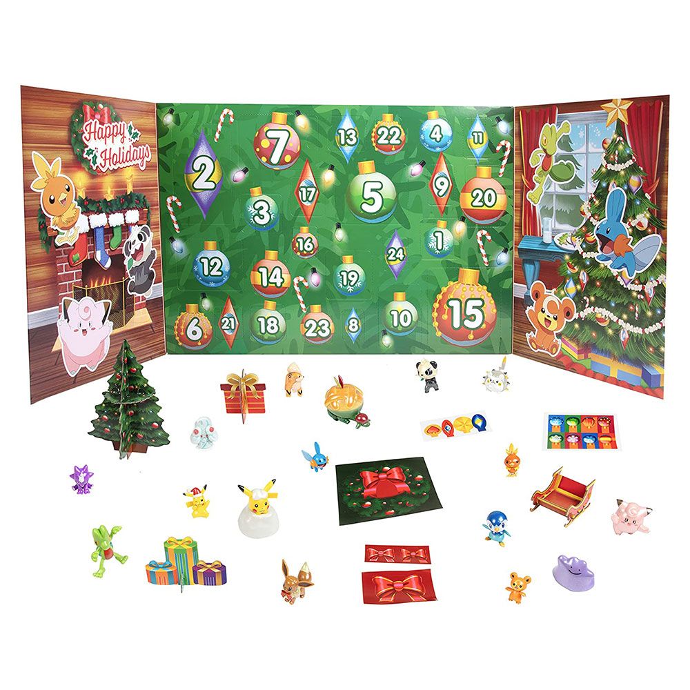 POKEMON BATTLE FIGURE HOLIDAY CALENDER - Toyworld Frankston