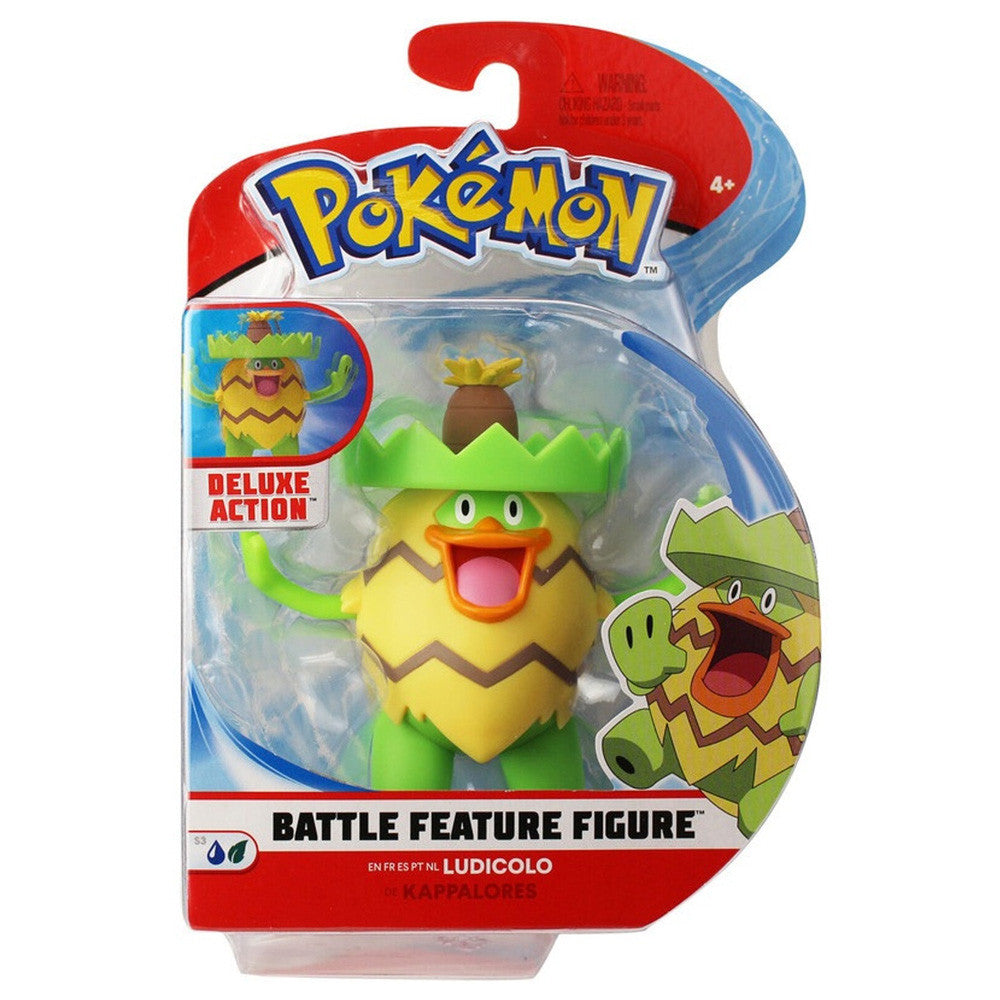 POKEMON BATTLE FIGURE FIGS ASST LUDICOLO - Toyworld Frankston