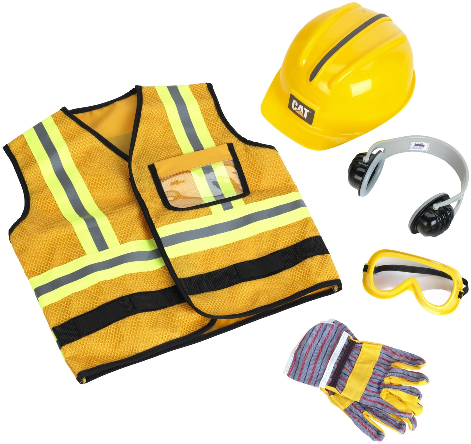 CAT CONSTRUCTION JACKET W/ACCESSORIES - Toyworld Frankston