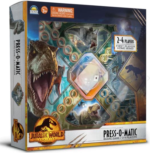 JURRASIC WORLD PRESS-O-MATIC - Toyworld Frankston
