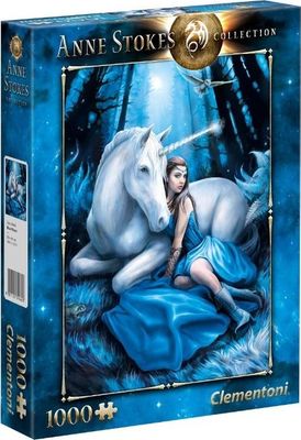 ANNE STOKES BLUE MOON UNICORN 1000 PC - Toyworld Frankston