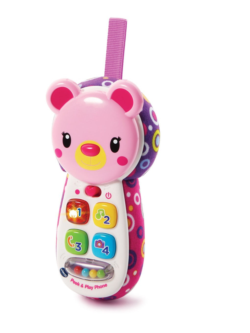 PEEK AND PLAY PHONE PINK - Toyworld Frankston