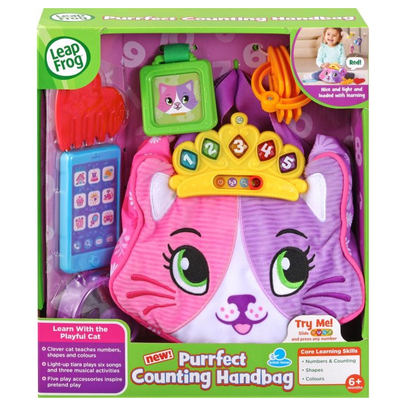 PURRFECT COUNTING HANDBAG - Toyworld Frankston