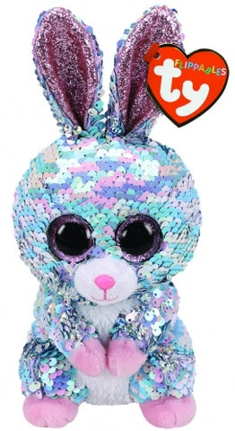 BEANIE BOOS SEQUINS EASTER BUNNY RAINDROP REG - Toyworld Frankston