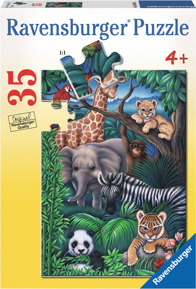 RBURG ANIMAL KINGDOM PUZZLE 35 PC - Toyworld Frankston