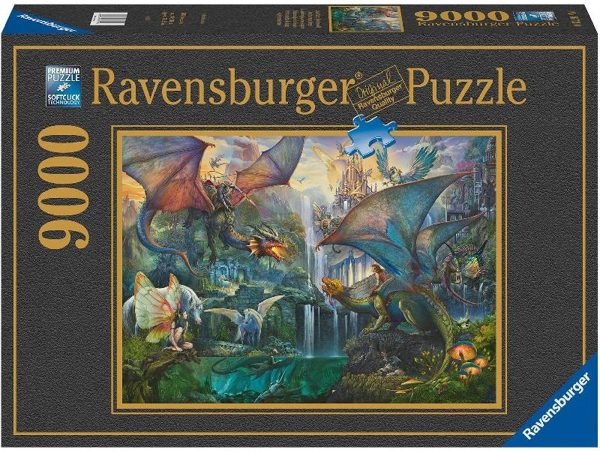 RAVENSBURGER  MAGICAL DRAGONS FOREST 9000 PC - Toyworld Frankston