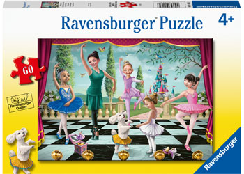 RAVENSBURGER - BALLET REHEARSAL 60 PIECE PUZZLE - Toyworld Frankston