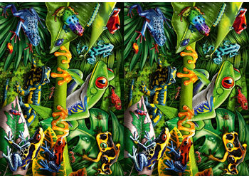 RAVENSBURGER AMAZING AMPHIBIANS 35PC PUZZLE - Toyworld Frankston