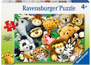 RAVENSBURGER - SOFTIES PUZZLE 35PC - Toyworld Frankston
