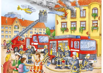 RBURG - FIRE BRIGADE PUZZLE 100PC | Toyworld Frankston | Toyworld Frankston