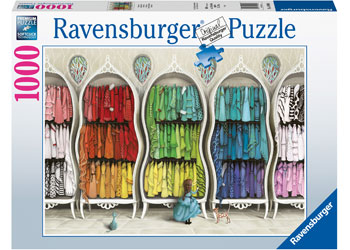 RAVENSBURGER FANTASTIC FASHIONISTA 1000PC - Toyworld Frankston