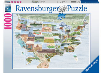 RBURG FROM SEA TO SHINING SEA 1000PC - Toyworld Frankston