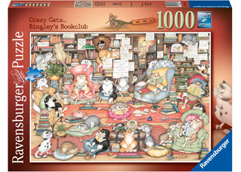 RAVENSBURGER - BINGLEYS BOOKCLUB PUZZLE 1000PC - Toyworld Frankston
