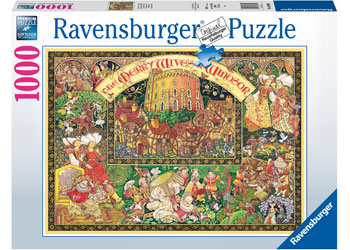 RAVENSBURGER - WINDSOR WIVES 1000 PC PUZZLE - Toyworld Frankston