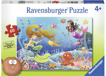 RBURG - MERMAID TALES PUZZLE 60PC | Toyworld Frankston | Toyworld Frankston