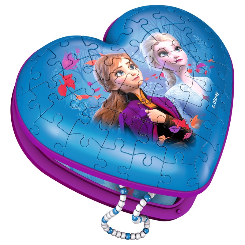 RBURG FROZEN 2 HEART BOX 3D 54PC - Toyworld Frankston