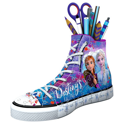 RAVENSBURGER 121212 - FROZEN II SNEAKER 3D 108 PIECE PUZZLE - Toyworld Frankston