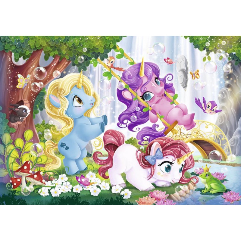 RAVENSBURGER UNICORNS AT PLAY 2X12PC