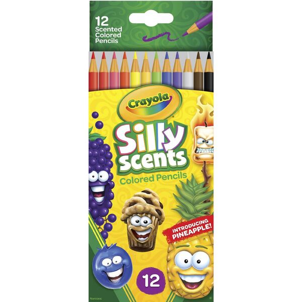 CRAYOLA SILLY SCENTS 12PK PENCILS - Toyworld Frankston