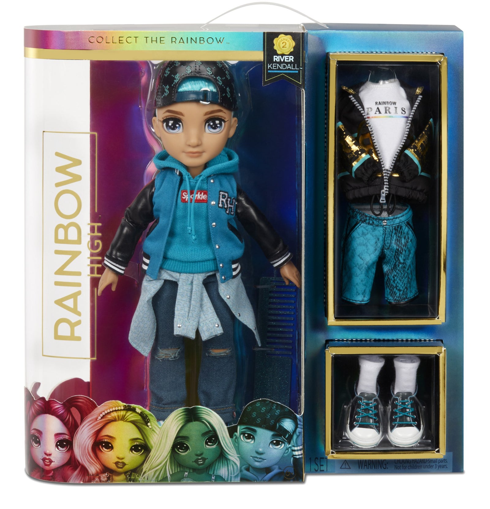 RAINBOW HIGH FASHION DOLL ASSORTMENT 2 RIVER KENDALL - Toyworld Frankston