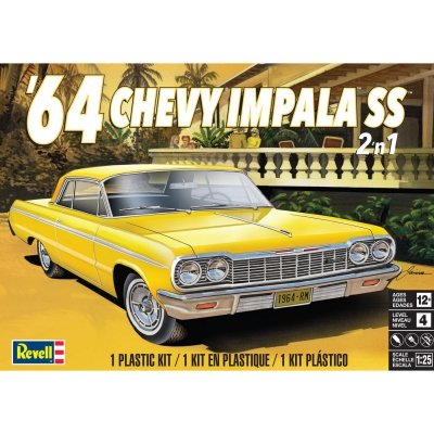 REVELL 1964 CHEVY IMPALA SS 2IN1 - Toyworld Frankston