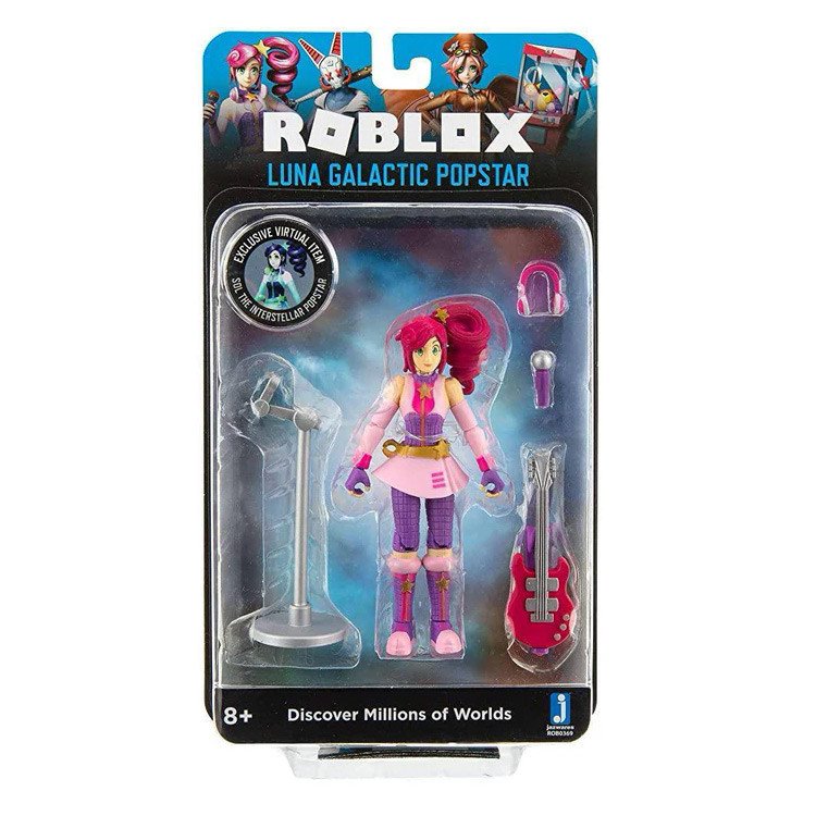 ROBLOX - IMAGINATION FIGURE PACK - LUNA GALACTIC POPSTAR - Toyworld Frankston